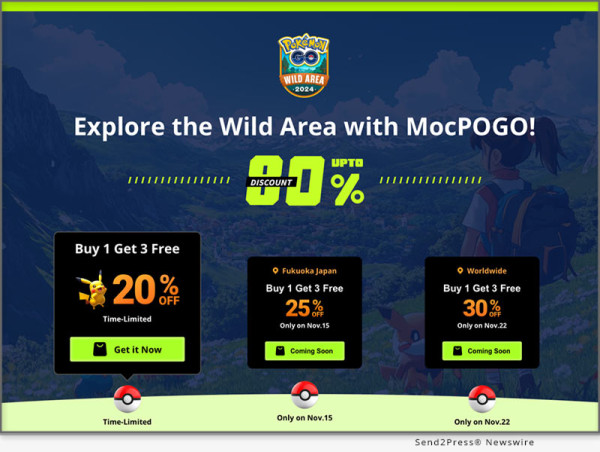  Mocpogo On Sale Now! The Best Pokémon Go Spoofer For Wild Area In 2024 