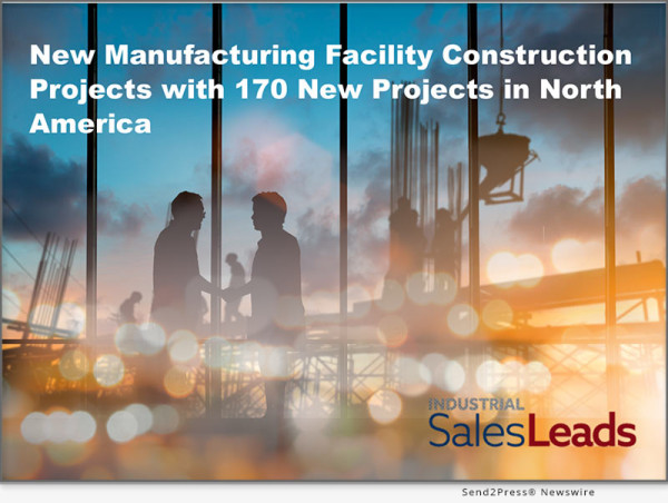  October 2024 Industrial Reports Shows Steady Flow Of New Manufacturing Facility Construction Projects With 170 New Projects In North America 