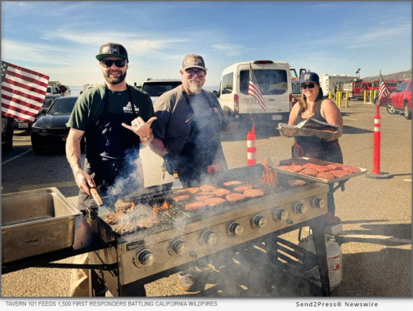  Tavern 101 Feeds Over 1,500 First Responders Battling California Wildfires 