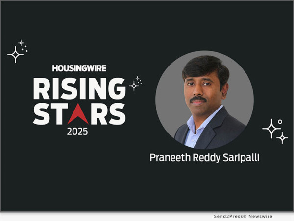  Praneeth Reddy Saripalli Of Informative Research Honored Among 2025 Housingwire Rising Stars 