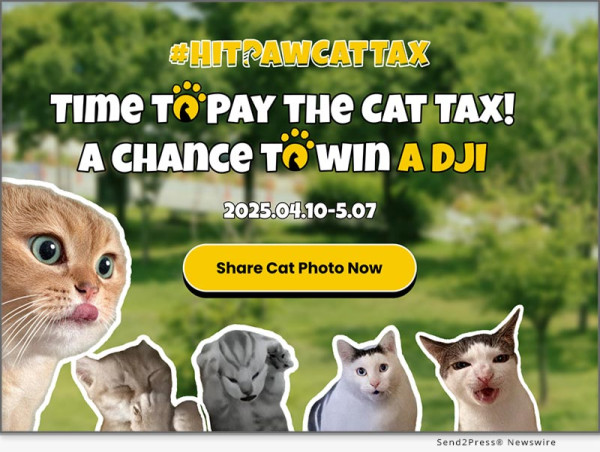  Hitpaw Launches Its 2025 Global Cat Tax Campaign With Top Prizes 