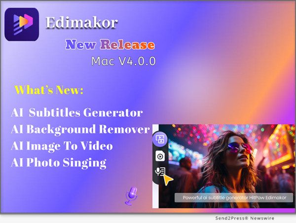  Hitpaw Edimakor Mac V4.0: Ai Bilingual Subtitles And Background Remover Elevates Video Creation 