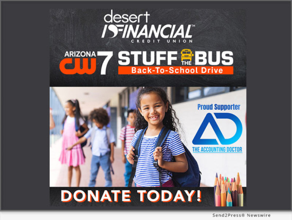 The Accounting Doctor Joins Cw7 Arizona And Gateway Academy To Support Underserved Students Through Stuff The Bus 2025