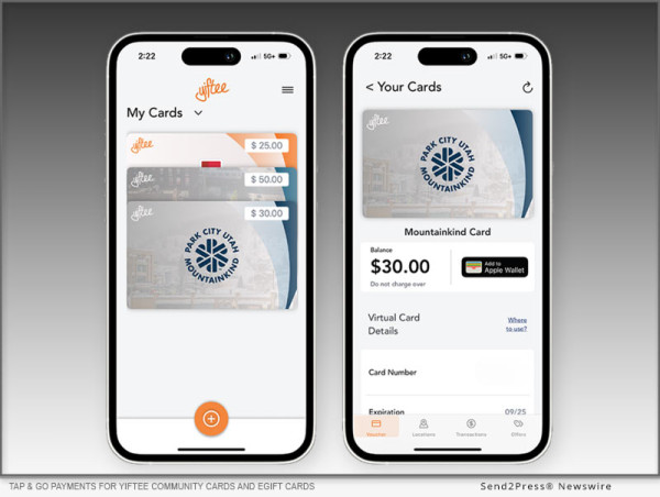  Yiftee Enables Contactless ‘Tap & Go’ Payments, Teaming Up With Mastercard And Silicon Valley Bank, A Division Of First Citizens Bank 