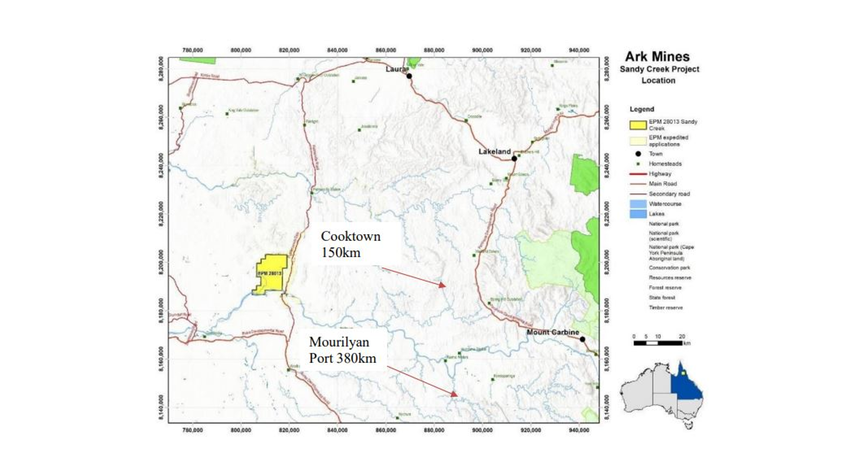  Ark Mines (ASX: AHK) to start Sandy Mitchell rare earths project drilling next month 
