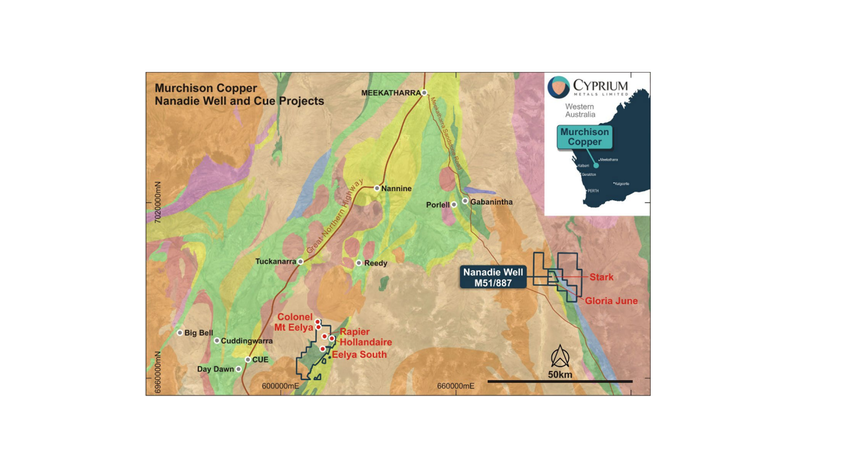  Cyprium Metals’ (ASX:CYM) Nanadie Project RC results demonstrate size and multi-metal nature of the system 
