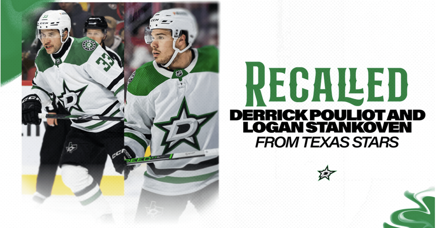  Stars bring back Logan Stankoven and Derrick Pouliot from Texas, stirring up excitement! 