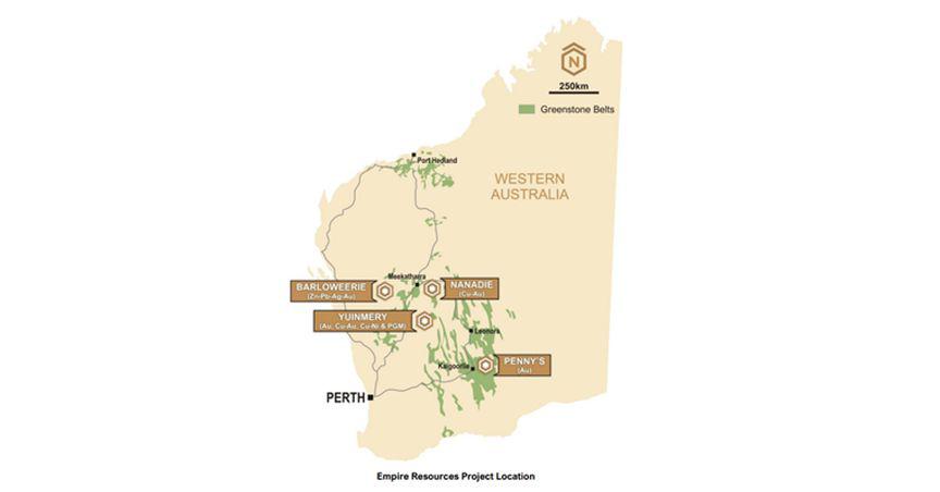  Empire Resources (ASX:ERL) restarts RC drilling at Yuinmery Cu-Au project 