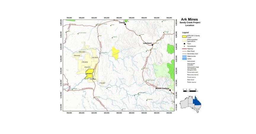  Ark Mines (ASX:AHK) announces ‘robust NdPr ratios’ for Sandy Mitchell Project 