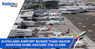 Auckland Airport busier than major aviation hubs around the globe | NZX Market Update Auckland Airport busier than major aviation hubs around the globe | NZX Market Update