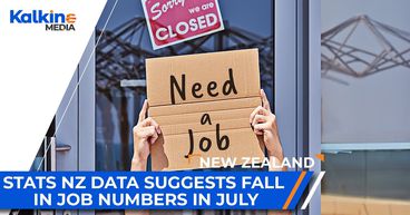 Stats NZ Data Suggests fall in Job Numbers in July | NZ Market Update Stats NZ Data Suggests fall in Job Numbers in July | NZ Market Update