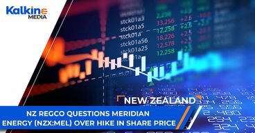 NZ RegCo questions Meridian Energy (NZX:MEL) over hike in share price. | NZ | NZ RegCo questions Meridian Energy (NZX:MEL) over hike in share price. | NZ |