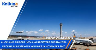 Auckland Airport (NZX:AIA) registers substantial decline in passenger volumes in November 2020. |NZ| Auckland Airport (NZX:AIA) registers substantial decline in passenger volumes in November 2020. |NZ|