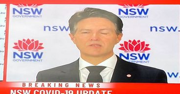 NSW minister says he has Bell’s palsy after ‘droopy eyes’ at COVID-19 presser