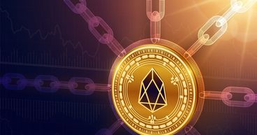 What is EOS crypto as its token’s trading volume rockets nearly 400%?