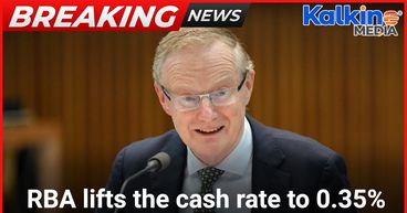 Australia raises interest rates for the first time since 2010 | Breaking News Australia Australia raises interest rates for the first time since 2010 | Breaking News Australia
