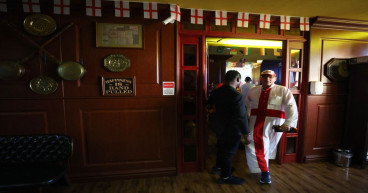 Soccer-England fans face stadium ban over crusader costumes in Qatar