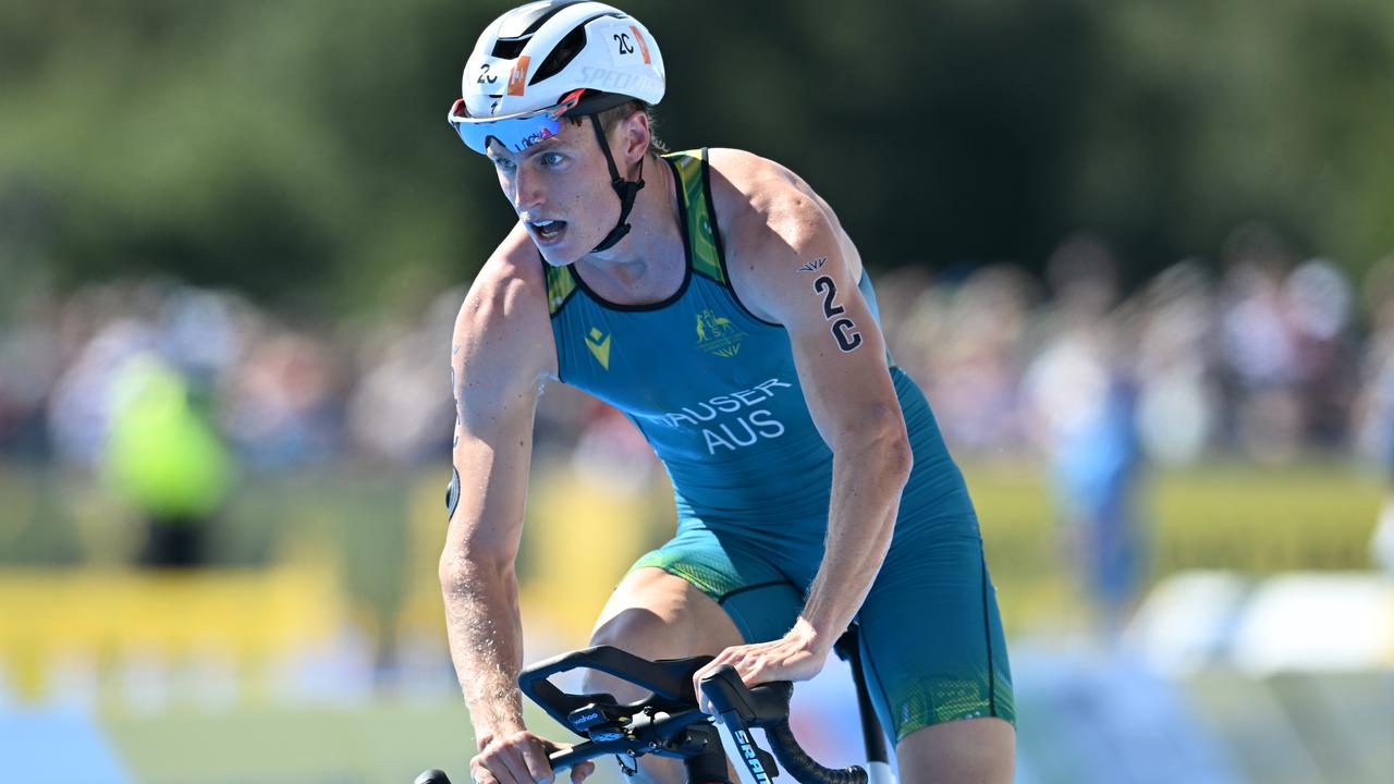 Career-best for Hauser in triathlon series