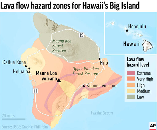 Erupting Hawaii volcano spurs warning for people to prepare