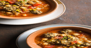 Ramadan inspires a Moroccan-spiced lamb-chickpea soup