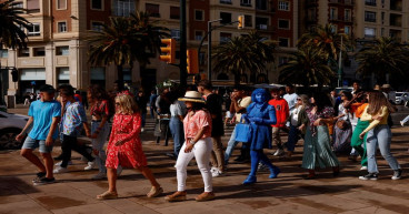Young northern Europeans flock to Spain's Malaga to work remotely
