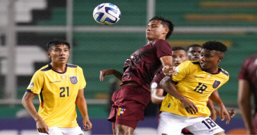 Venezuela Ecuador U20 Soccer