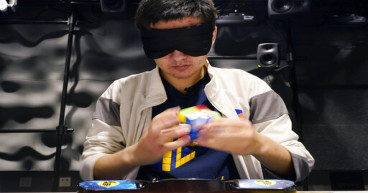 World champion says Rubik's Cube and violin go hand in hand