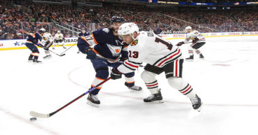Blackhawks Oilers Hockey