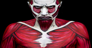 Self-Taught Artist Paints Terrifying Monsters On Faces