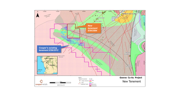 Cooper Metals (ASX:CPM) announces new tenement acquisition, expands Gooroo Cu-Au Project