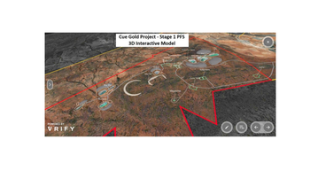 Musgrave (ASX:MGV) unveils Stage 1 PFS 3D Interactive Model for Cue Gold Project