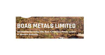 Boab Metals (ASX:BML) commences Front End Engineering & Design (FEED) work at Sorby Hills Lead-Silver-Zinc Project