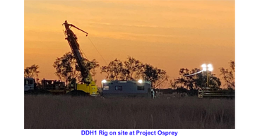 Revolver Resources (ASX: RRR) gets drill rods turning at Osprey Project