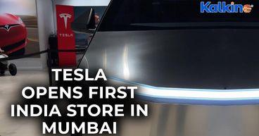 Tesla Opens First India Store in Mumbai