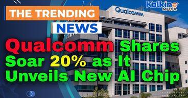 Qualcomm Shares Soar 20% as It Unveils New AI Chip