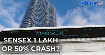 Will Sensex Hit 1 Lakh or Crash 50%? The 2025 Reality Check Investors Must See!