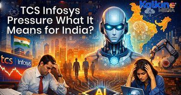 TCS, Infosys Under Pressure — Is India Ready for an AI First Economy?