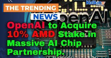 OpenAI to Acquire 10% AMD Stake in Massive AI Chip Partnership