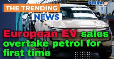 European EV sales overtake petrol for first time