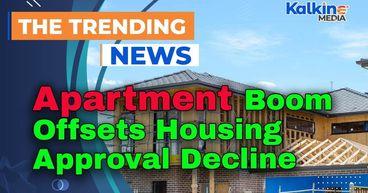 Apartment Boom Offsets Housing Approval Decline
