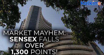 Black Friday in India  Sensex Tanks 1,100+ Points—What Just Happened?