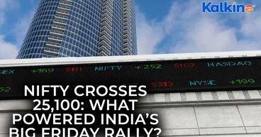 India’s Market Soars  Friday Rally Lifts Sensex and Nifty Beyond Key Levels