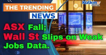 ASX to Fall as Wall St Slips on Weak Jobs Data; Musk Wins Tesla Pay Deal