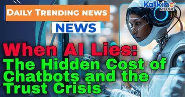 When AI Lies: The Hidden Cost of Chatbots and the Trust Crisis