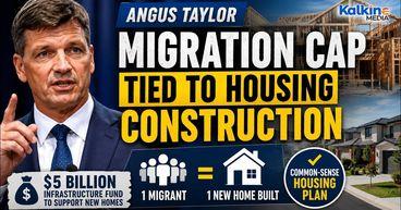 Angus Taylor Proposes Migration Cap Linked To Housing Construction