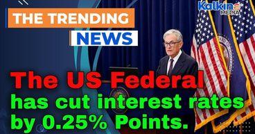 The US Federal Reserve has cut interest rates by 0.25 percentage points