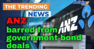 ANZ barred from government bond deals after $125m penalty over risk failures