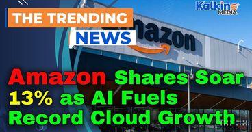 Amazon Shares Soar 13% as AI Fuels Record Cloud Growth