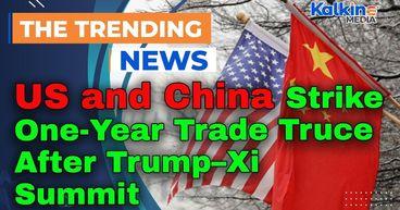 US and China Strike One-Year Trade Truce After Trump–Xi Summit