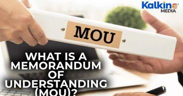 What is a Memorandum of Understanding MOU?